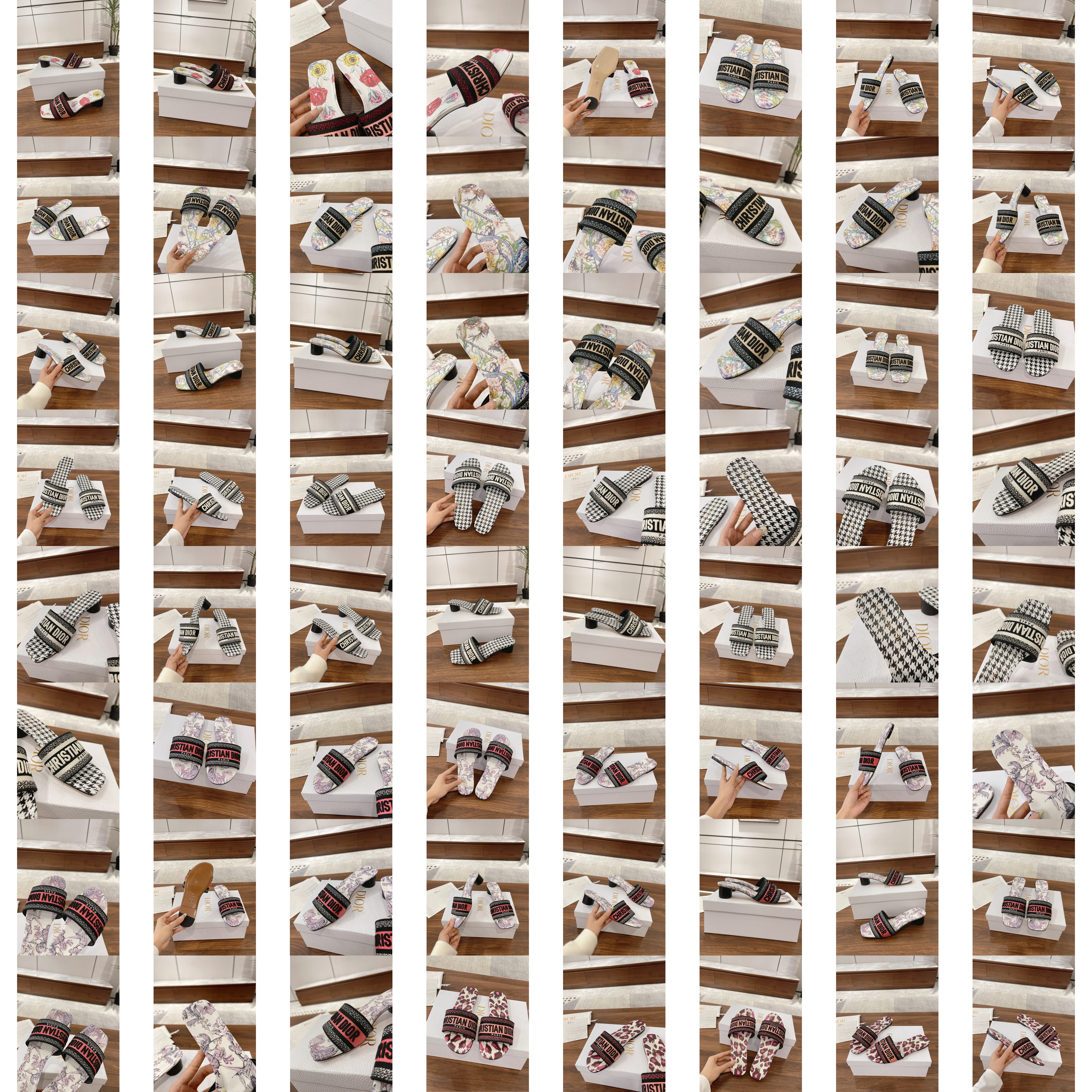 Dior • 2024 DWAY • CD logo 1.5CM/4.5CM 35-39 34.40.41.42. Novità Scarpe Scarpe Scarpe Scarpe
