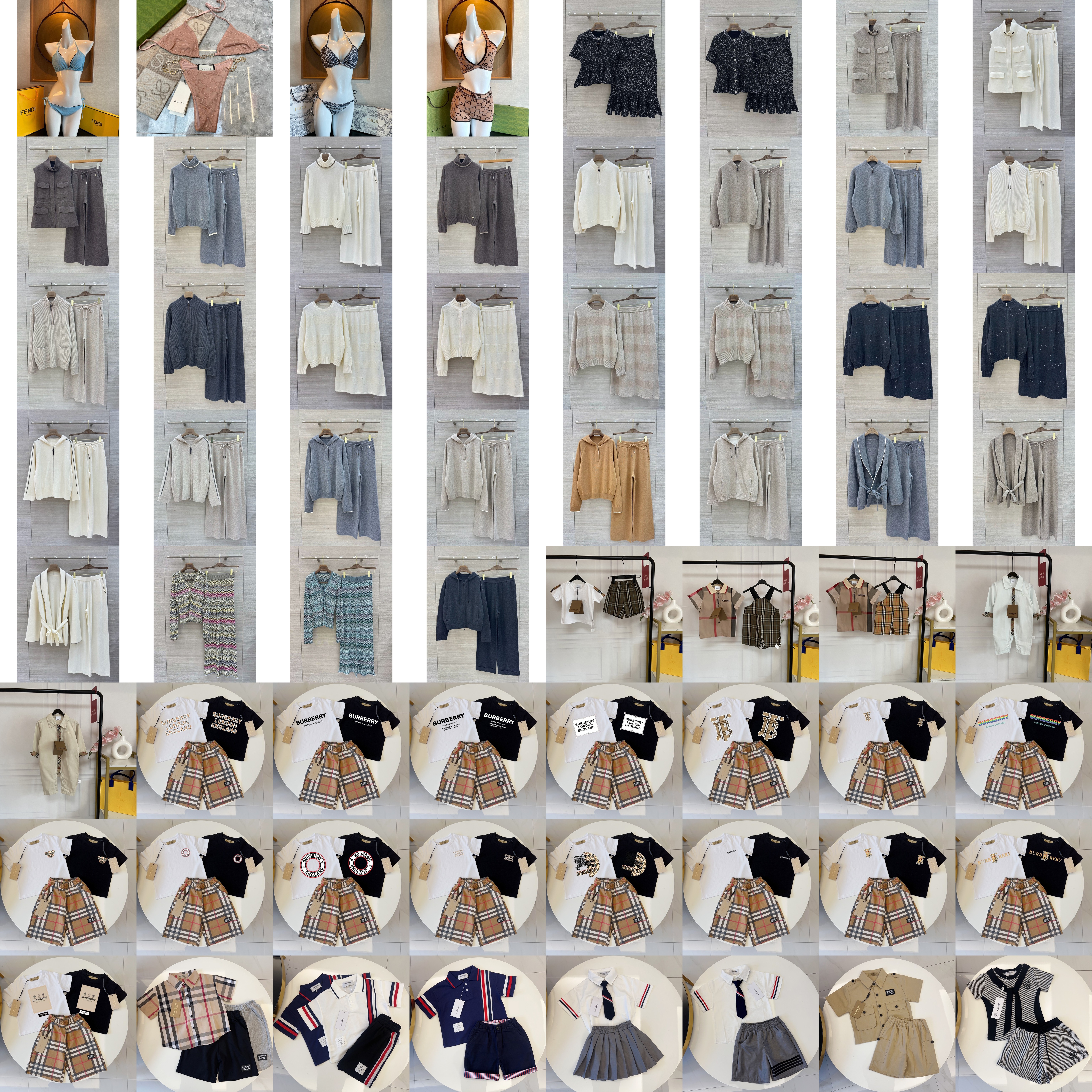 Burberry 80-90-100-110cm Burberry Abbigliamento bambino Completo