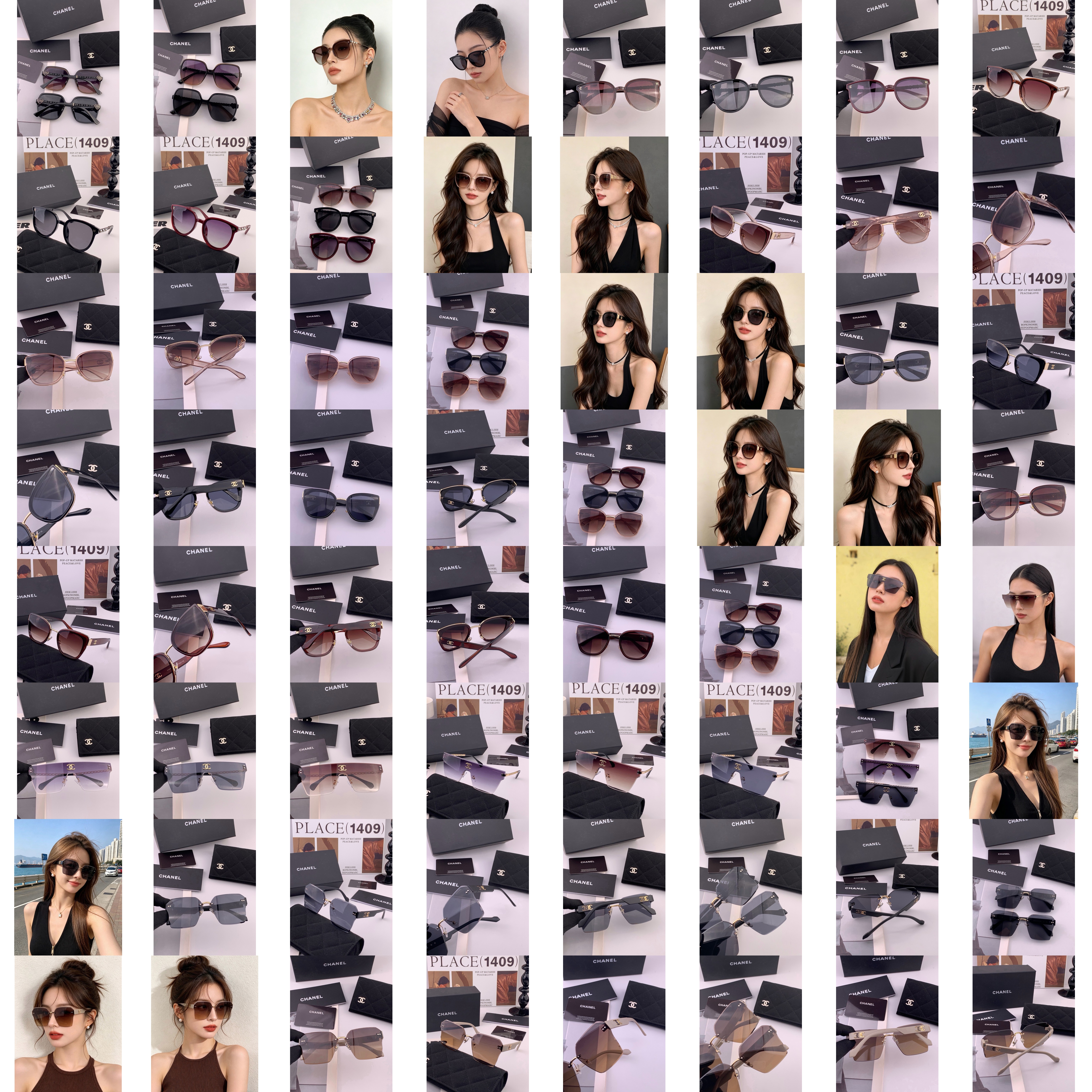 🕶️ 🎉 TR ♥️♥️ CH6991 Chanel Novità Occhiali da Suola Donna