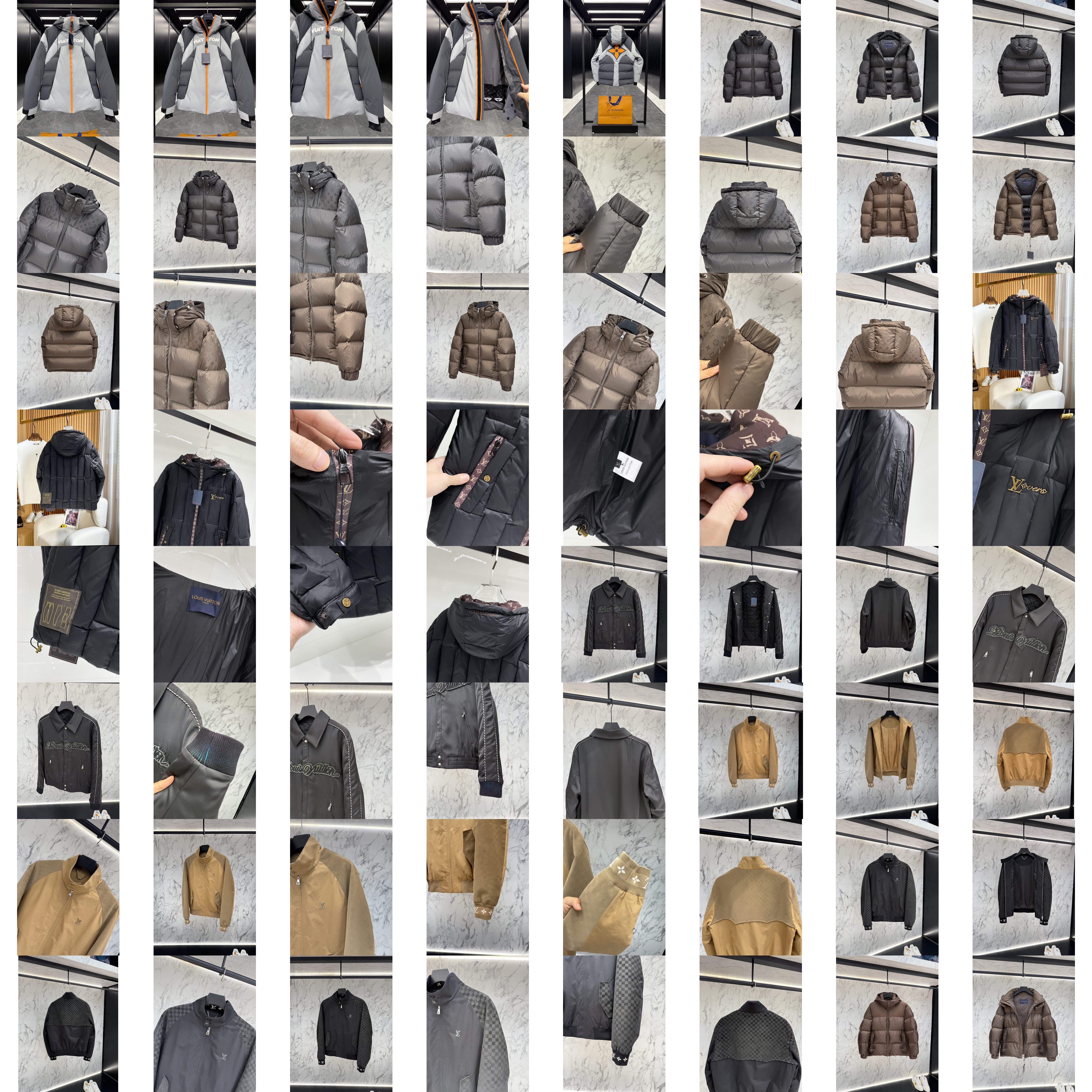 LV re-nylon, . X:9068 48−56 Novità Piumino Piumino Piumino