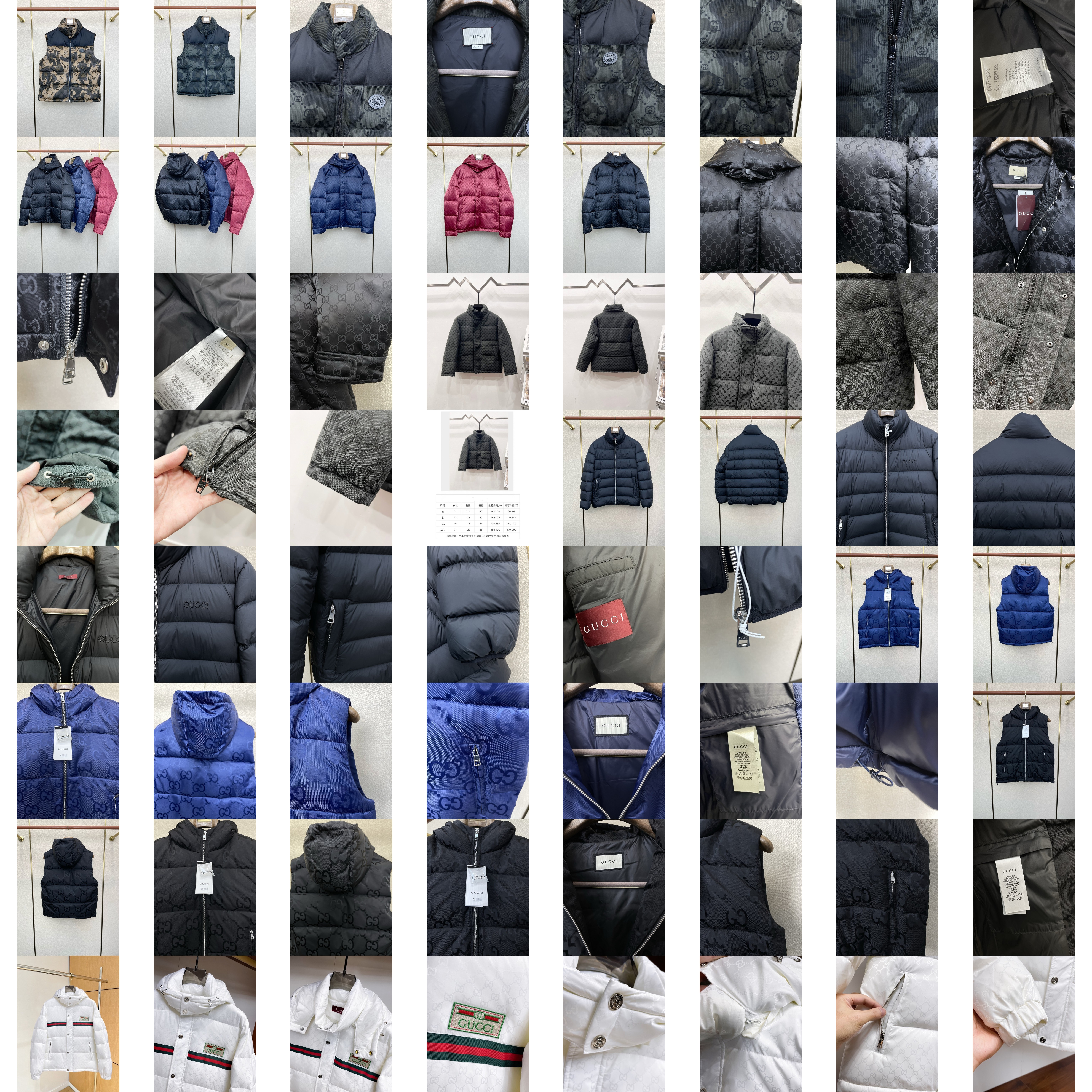 - Gucci 💥 M-3XL Piumino Gilet Giacca