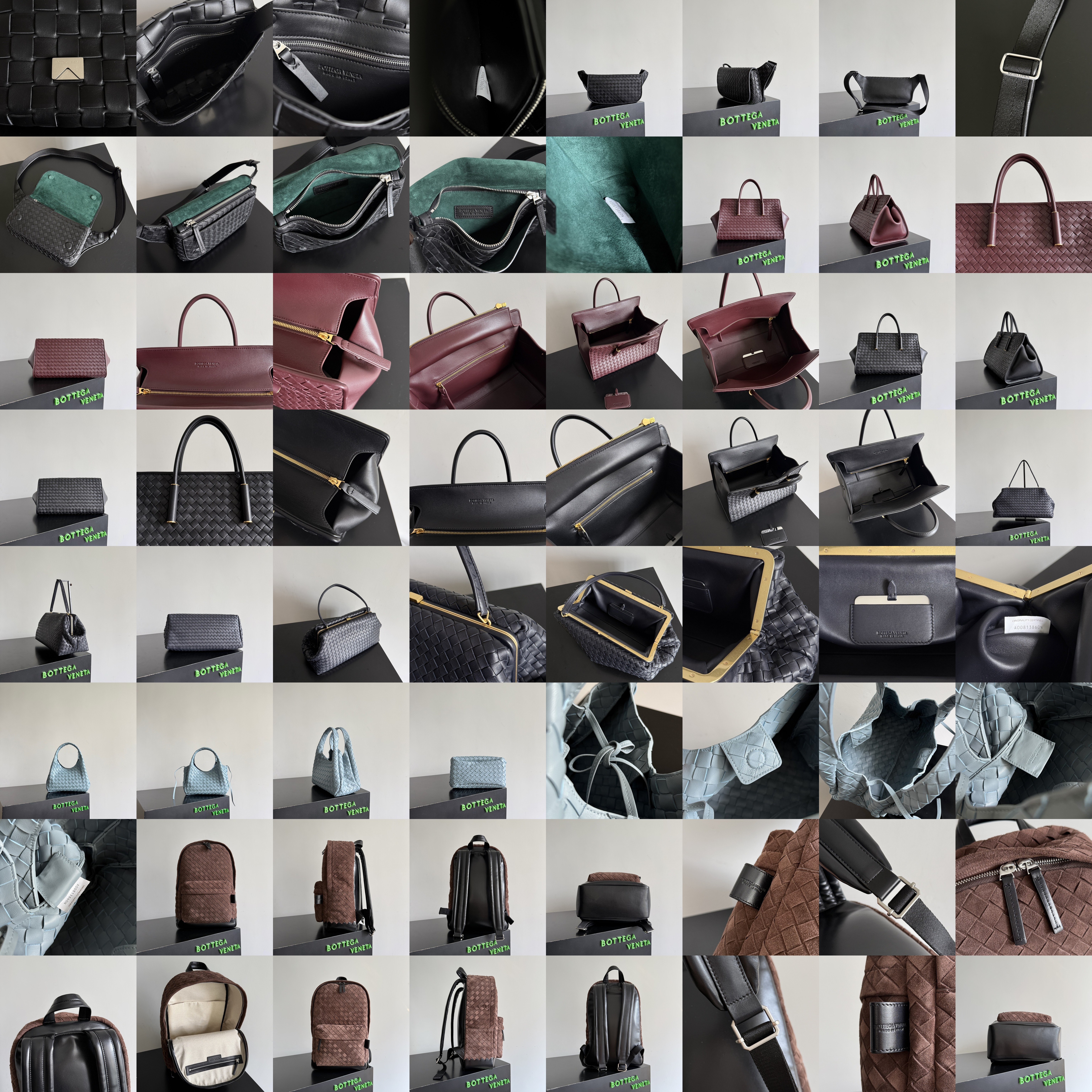 BOTTEGA VENETA Intrecciato 💼 ✨ 828117 730732 30*46*14cm Novità Trench Maglieria