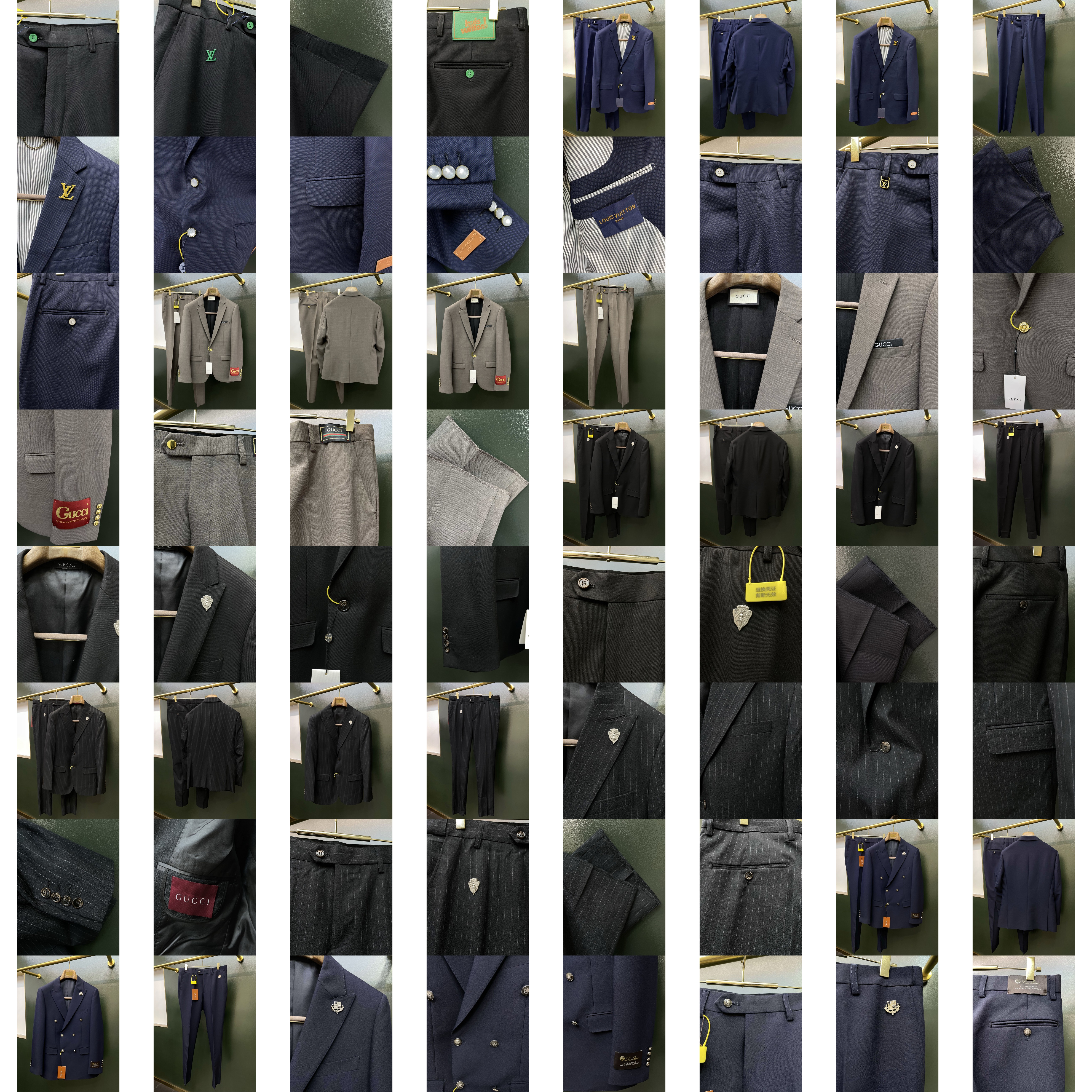 / Gucci logo 46-58 29-38 Pantaloni eleganti Novità Completo CompletoGiacca Abbigliamento Giacca Pantaloni
