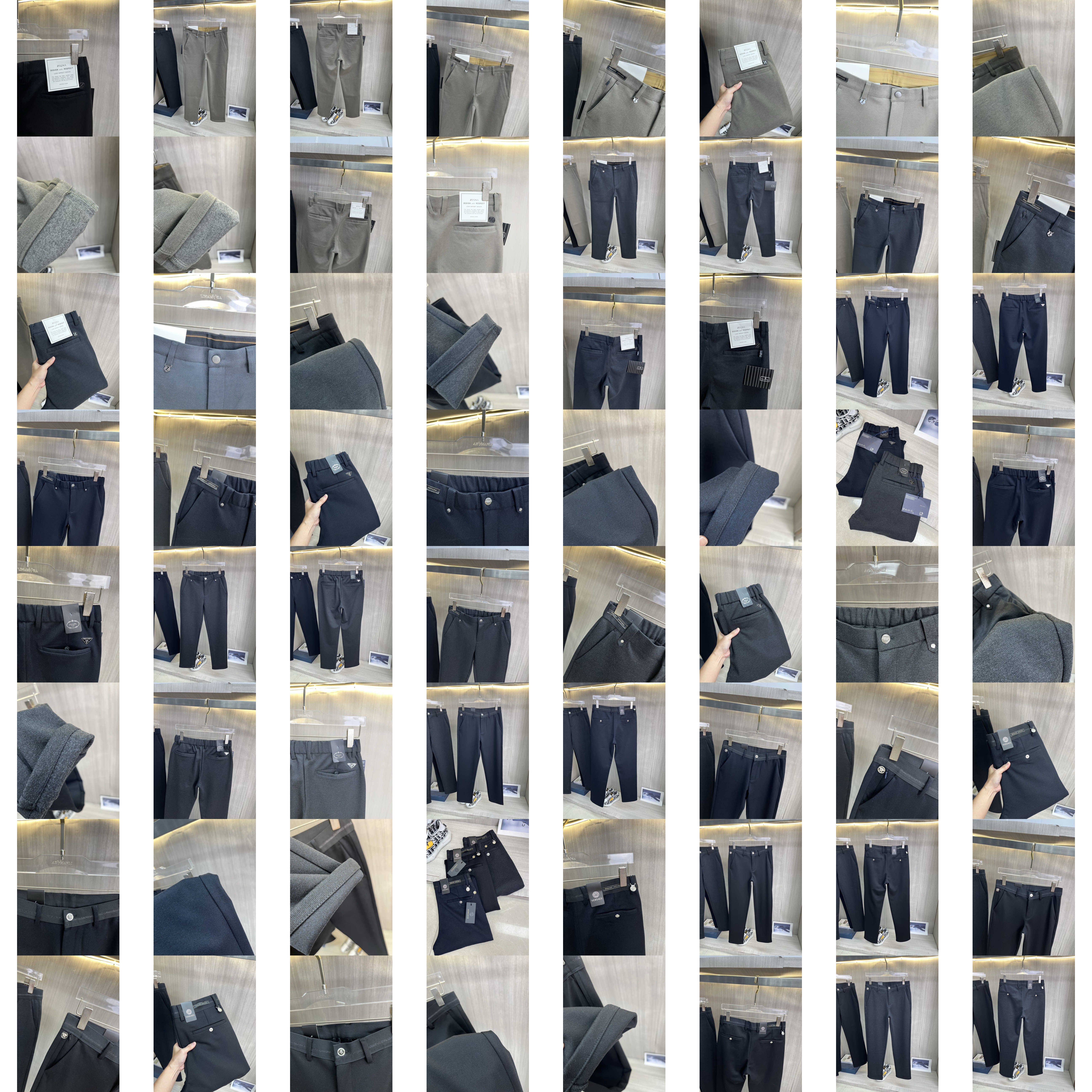 PRADA 29-40 Pantaloni casual eleganti Nuovi arrivi