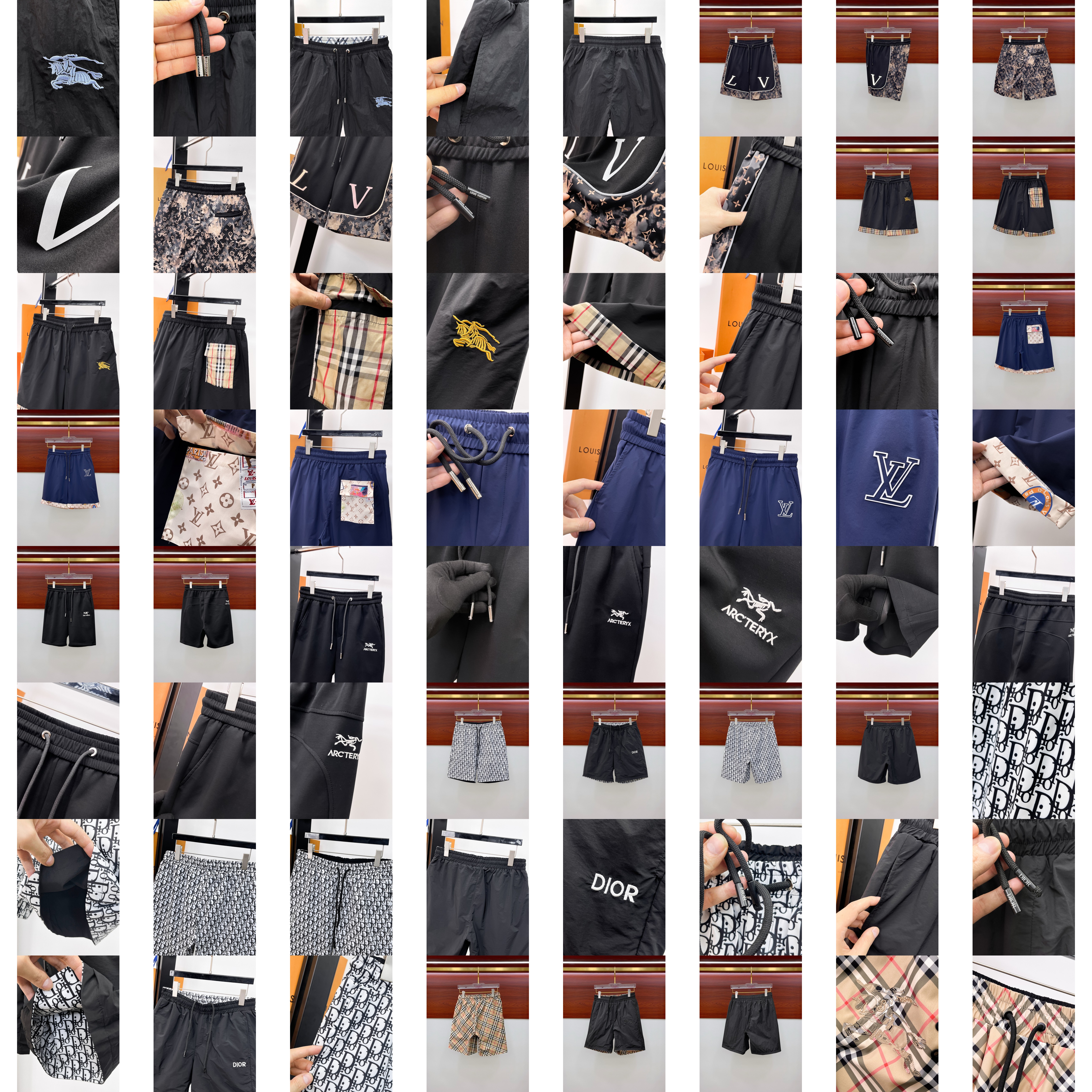 LV LOGO 2026, M-3XL Louis Vuitton Nuovi Arrivi Pantaloncini Accessori Pantaloni casual Pantaloni