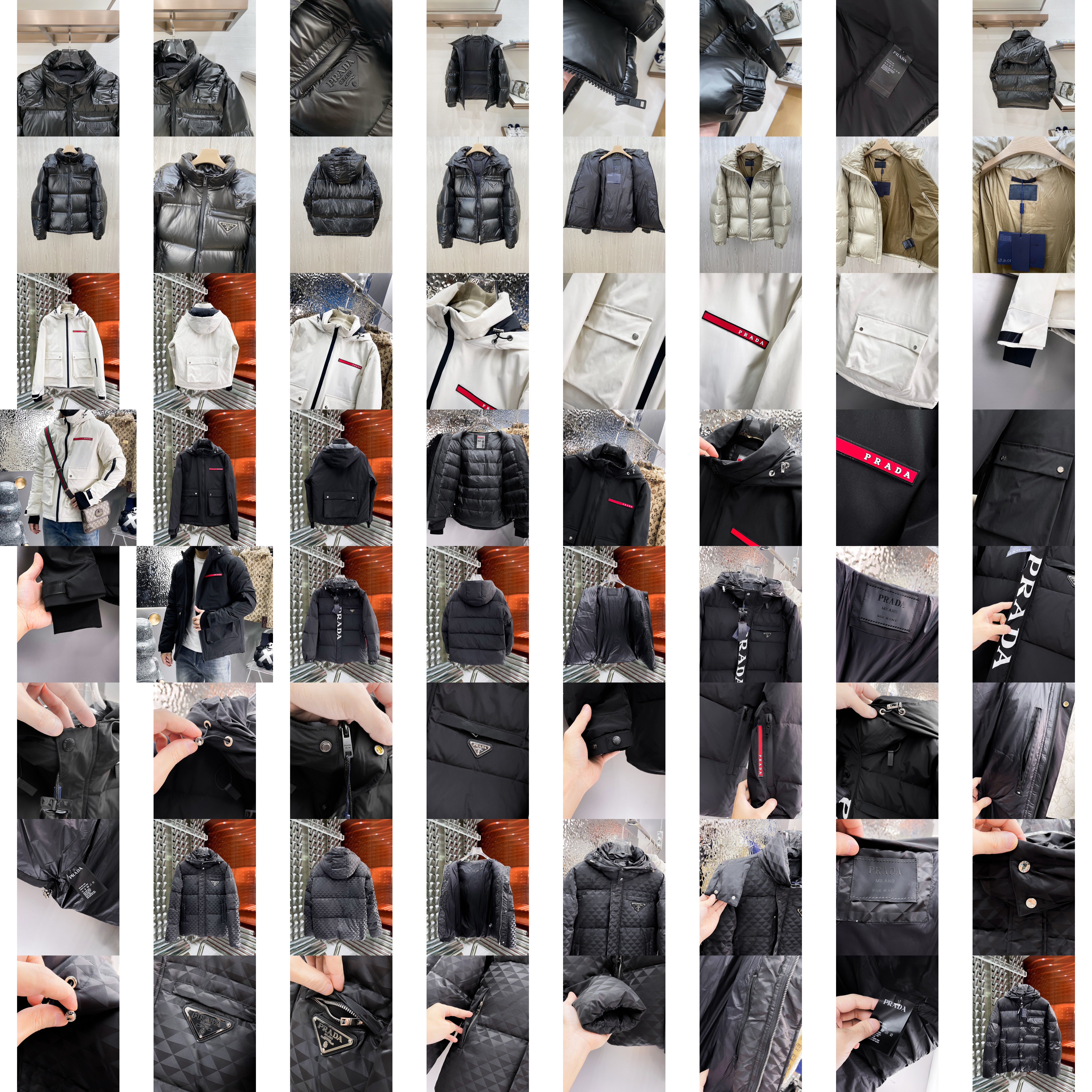 🔝 PRADA 😘😘 90/ 48/50/52/54/56 Prada Novità Prada PiuminoGiacca
