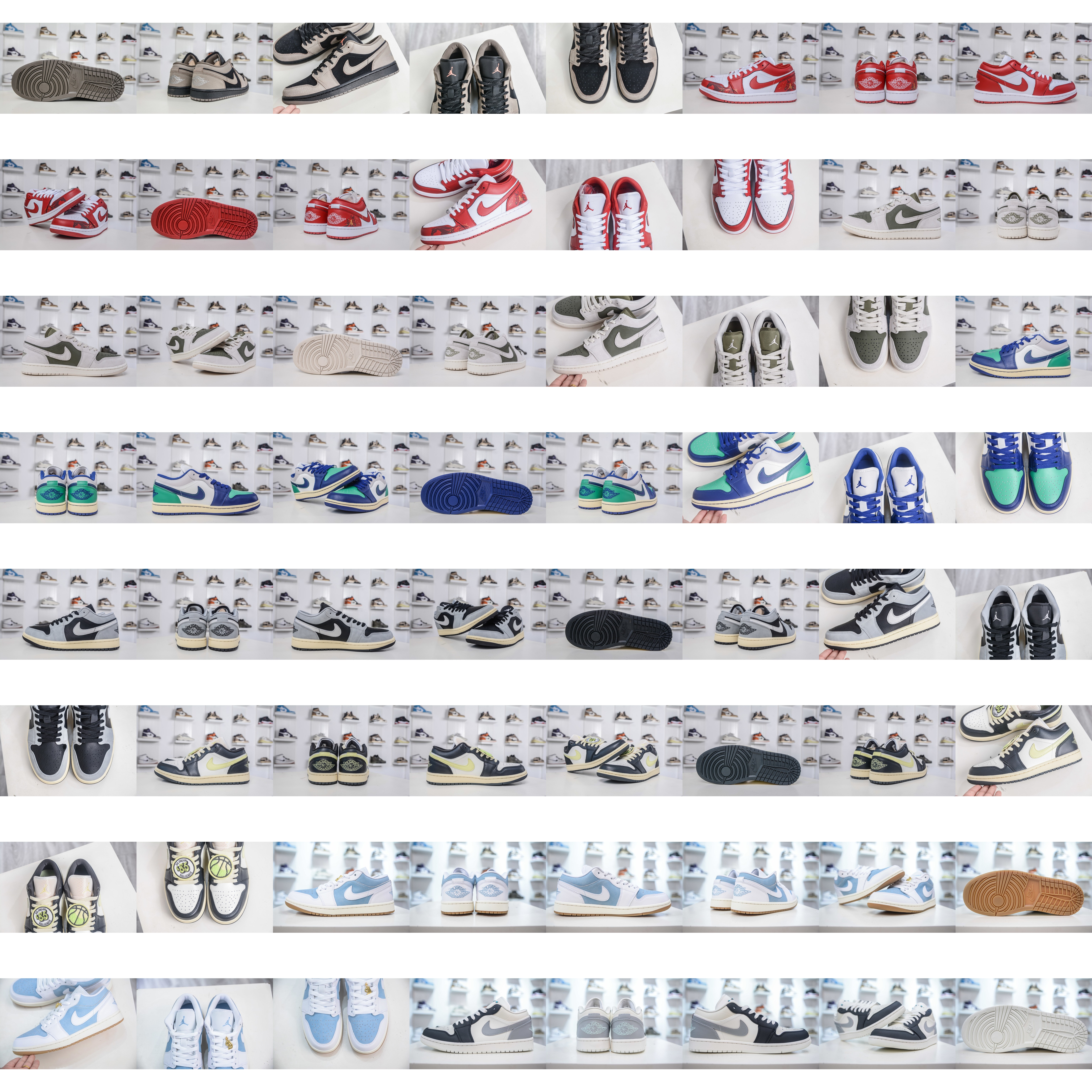 DT Air Jordan AJ1 Low HQ2004 400 40 40.5 41 42 42.5 43 44 44.5 45 46 Scarpe Scarpe