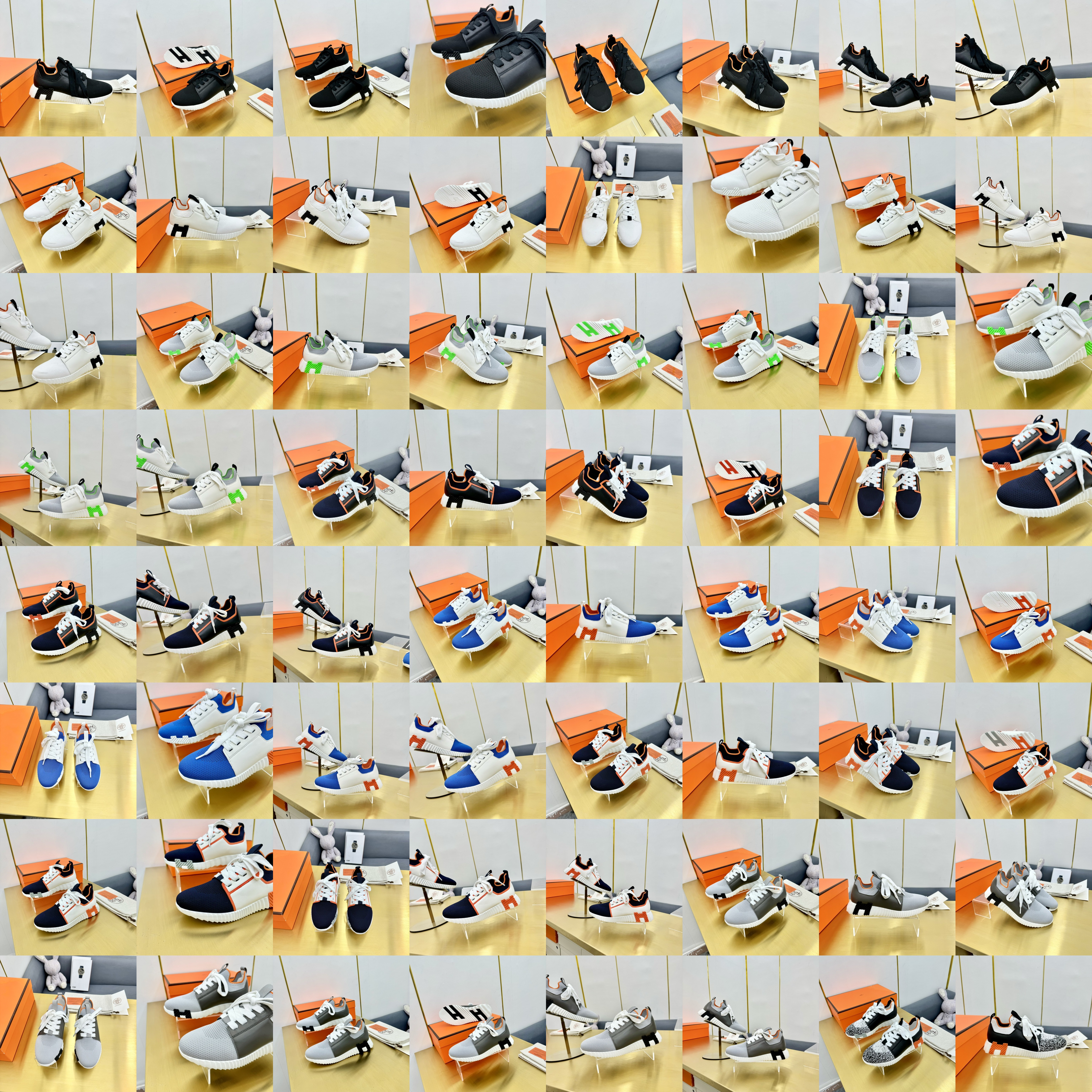 ❤️ ……🐴 Hermes🐴2024 …… ……💯 + 1:1 A - ❶ ➕ ❷ ❸ ❹ ❺ ❻ 💃 35-40 😎 40-44 ❤️ 40.41 39.44 ⭕ Hermes Novità Sneakers
