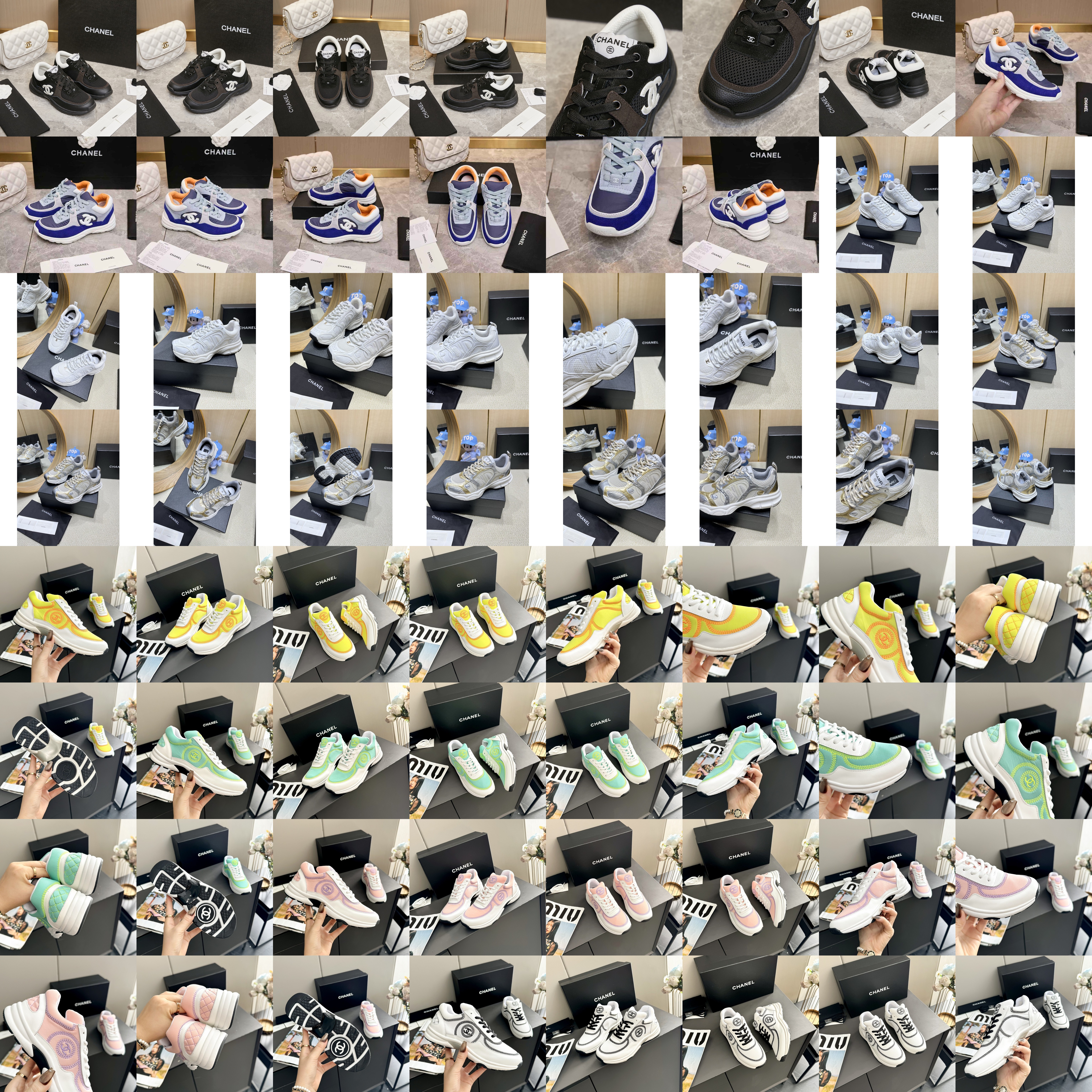 Chanel ——2024 …… …… ꫛꫀꪝ Go➫ ❶ + ❷ ❸ T U 35–42 Scarpe sportive Scarpe Scarpe