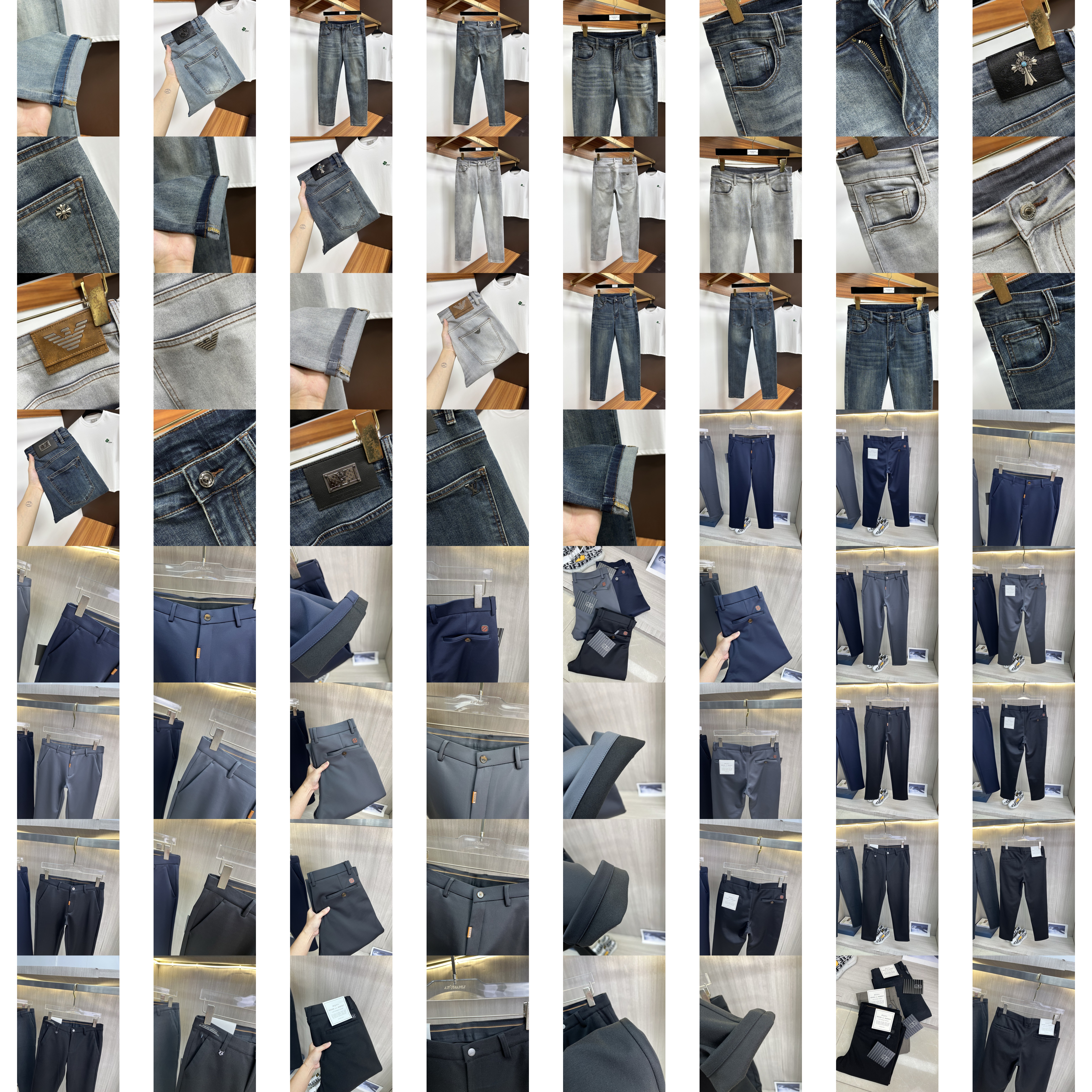 ZEGNA 29-40 Pantaloni casual eleganti Nuovi arrivi